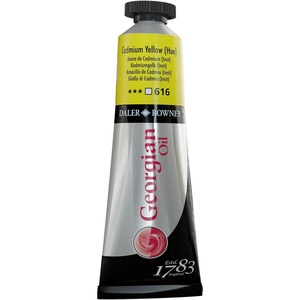 image:imageDaler Rowney Georgian Oil Paint Cadmium Yellow Hue 38ml Tube  Art Paints for Canvas Paper and More  Oil Painting Supplies for Artists and Students  Artist Oil Paint for Any Skill Set