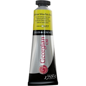 image:imageDaler Rowney Georgian Oil Paint Cadmium Yellow Pale Hue 38ml Tube  Art Paints for Canvas Paper and More  Oil Painting Supplies for Artists and Students  Artist Oil Paint for Any Skill Set