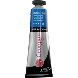 image:imageDaler Rowney Georgian Oil Paint Cobalt Blue Hue 38ml Tube  Art Paints for Canvas Paper and More  Oil Painting Supplies for Artists and Students  Artist Oil Paint for Any Skill Set