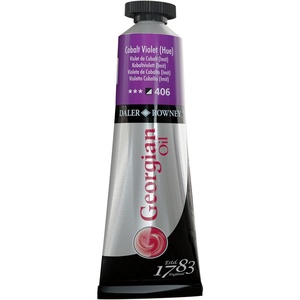 image:imageDaler Rowney Georgian Oil Paint Cobalt Violet Hue 38ml Tube  Art Paints for Canvas Paper and More  Oil Painting Supplies for Artists and Students  Artist Oil Paint for Any Skill Set