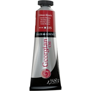image:imageDaler Rowney Georgian Oil Paint Crimson Alizarin 38ml Tube  Art Paints for Canvas Paper and More  Oil Painting Supplies for Artists and Students  Artist Oil Paint for Any Skill Set