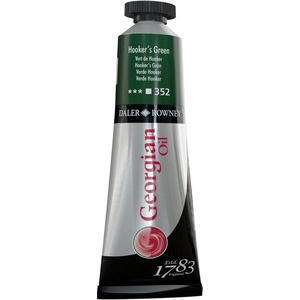 image:imageDaler Rowney Georgian Oil Paint Hookers Green 38ml Tube  Art Paints for Canvas Paper and More  Oil Painting Supplies for Artists and Students  Artist Oil Paint for Any Skill Set