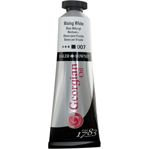 image:imageDaler Rowney Georgian Oil Paint Mixing White 38ml Tube  Art Paints for Canvas Paper and More  Oil Painting Supplies for Artists and Students  Artist Oil Paint for Any Skill Set