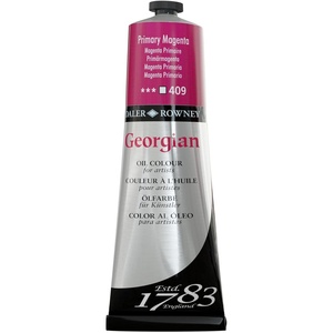 image:imageDaler Rowney Georgian Oil Paint Primary Magenta 225ml Tube  Art Paints for Canvas Paper and More  Oil Painting Supplies for Artists and Students  Artist Oil Paint for Any Skill Set
