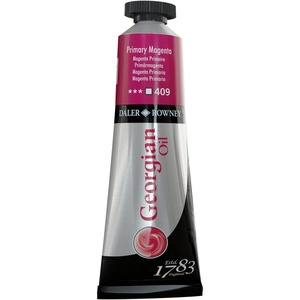 image:imageDaler Rowney Georgian Oil Paint Primary Magenta 38ml Tube  Art Paints for Canvas Paper and More  Oil Painting Supplies for Artists and Students  Artist Oil Paint for Any Skill Set