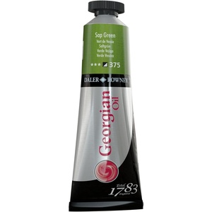 image:imageDaler Rowney Georgian Oil Paint Sap Green 38ml Tube  Art Paints for Canvas Paper and More  Oil Painting Supplies for Artists and Students  Artist Oil Paint for Any Skill Set