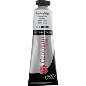 image:imageDaler Rowney Georgian Oil Paint Titanium White 38ml Tube  Art Paints for Canvas Paper and More  Oil Painting Supplies for Artists and Students  Artist Oil Paint for Any Skill Set1 Count Pack of 1