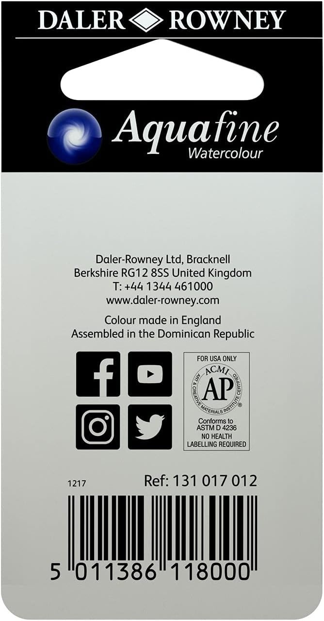 image:imageDalerRowney Aquafine 2pc Watercolor Paint Set Cobalt Blue Hue amp Phthalo Blue  Watercolor Paints for Watercolor Paper and More