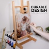 image:imageDalerRowney Wimborne Tabletop Easel  Wooden Easel Stand for Professional and Student Artists  Secure Painting Stand for Oil and Watercolor  Table Top Easel Canvas Holder for Painting and Drawing