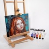image:imageDalerRowney Wimborne Tabletop Easel  Wooden Easel Stand for Professional and Student Artists  Secure Painting Stand for Oil and Watercolor  Table Top Easel Canvas Holder for Painting and Drawing