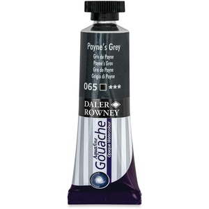 image:imageDalerRowney Aquafine Gouache  15ml  Paynes Grey
