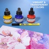 image:imageDalerRowney Aquafine Watercolor Ink 3Color Starter Set  Versatile Liquid Watercolor Ink for Artists and Students  Use with Paint Brushes Technical Pens Airbrushes and Paint Markers