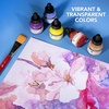 image:imageDalerRowney Aquafine Watercolor Ink 6Color Intro Set  Versatile Liquid Watercolor Ink for Artists and Students  Use with Paint Brushes Technical Pens Airbrushes and Paint Markers