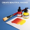 image:imageDalerRowney Aquafine Watercolor Ink Cadmium Red Hue 295ml  Versatile Liquid Watercolor Ink for Artists and Students  Use with Paint Brushes Technical Pens Airbrushes and Paint Markers