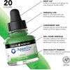 image:imageDalerRowney Aquafine Watercolor Ink Leaf Green 295ml  Versatile Liquid Watercolor Ink for Artists and Students  Use with Paint Brushes Technical Pens Airbrushes and Paint Markers