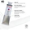 image:imageDaler Rowney  Georgian Water Mixable Oils  37ml Tube  Zinc White