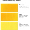 image:imageDaler Rowney Georgian Oil Paint Aluminium Tube 761oz  225 ml Cadmium Yellow Deep Hue