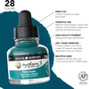 image:imageDalerRowney System3 Acrylic Ink Bottle Phthalo Turquoise 295ml  Versatile Acrylic Ink for Artists and Students  Opaque Calligraphy Ink for Drawing Illustrating Airbrushing Dip Pen Ink and More