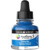 image:imageDalerRowney System3 Acrylic Ink Bottle Fluorescent Blue 295ml  Versatile Acrylic Ink for Artists and Students  Opaque Calligraphy Ink for Drawing Illustrating Airbrushing Dip Pen Ink and More