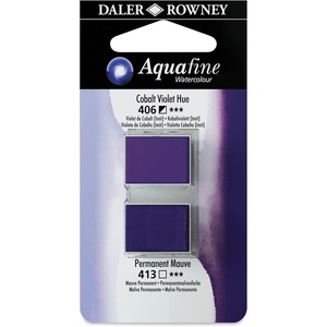 image:imageDalerRowney Aquafine Watercolor Paint Cobalt Violet Hue amp Permanent Mauve