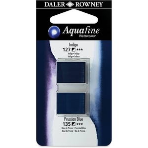 image:imageDalerRowney Aquafine Watercolor Paint Indigo amp Prussian Blue